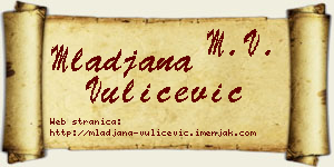 Mlađana Vulićević vizit kartica